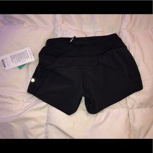 Black lululemon shorts brand new with tags!!!